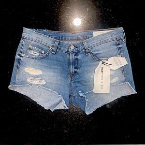 RAG & BONE Gunnar cut off shorts 25 nwt